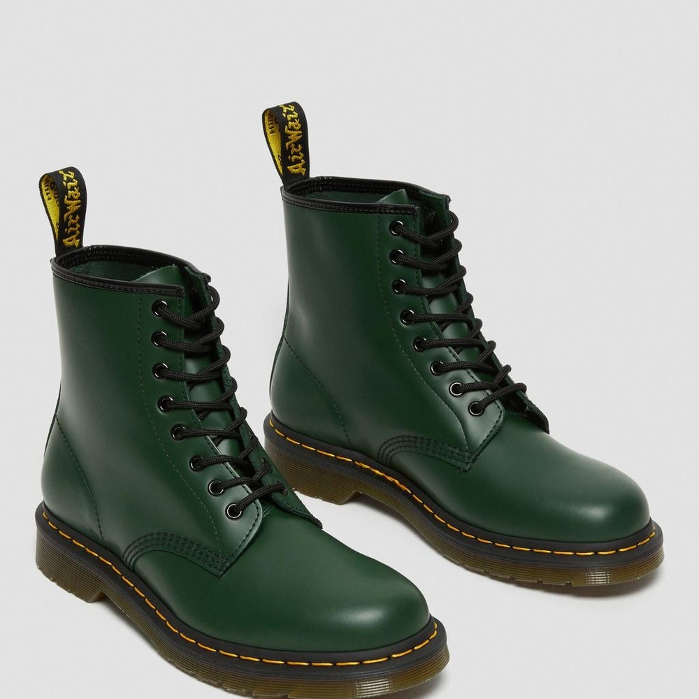 Dr Martens 1460 Smooth Leather Lace Up Boots - Picture 9 of 9